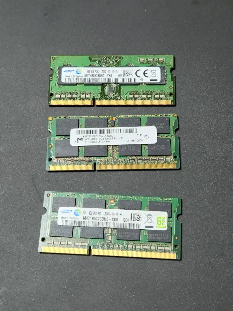 DDR3 노트북 램 판매 (4GB)